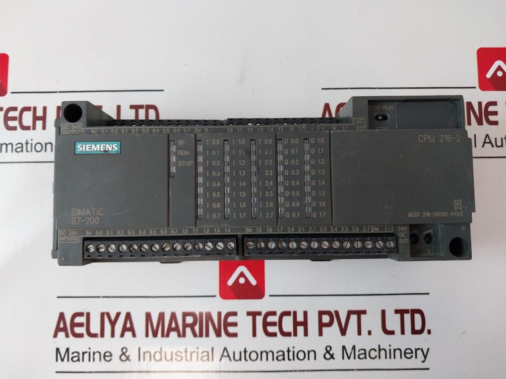 Siemens 6Es7 216-2Ad00-0Xb0 Plc Processor E-stand: 01