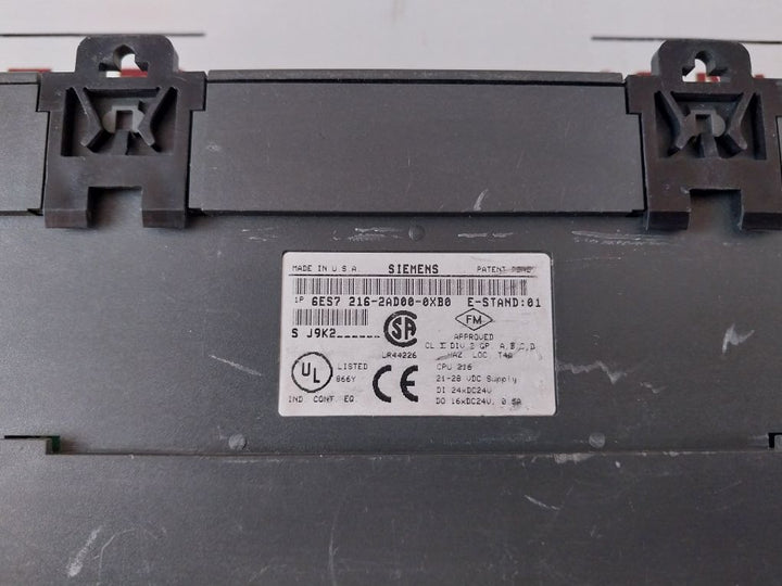Siemens 6Es7 216-2Ad00-0Xb0 Plc Processor E-stand: 01