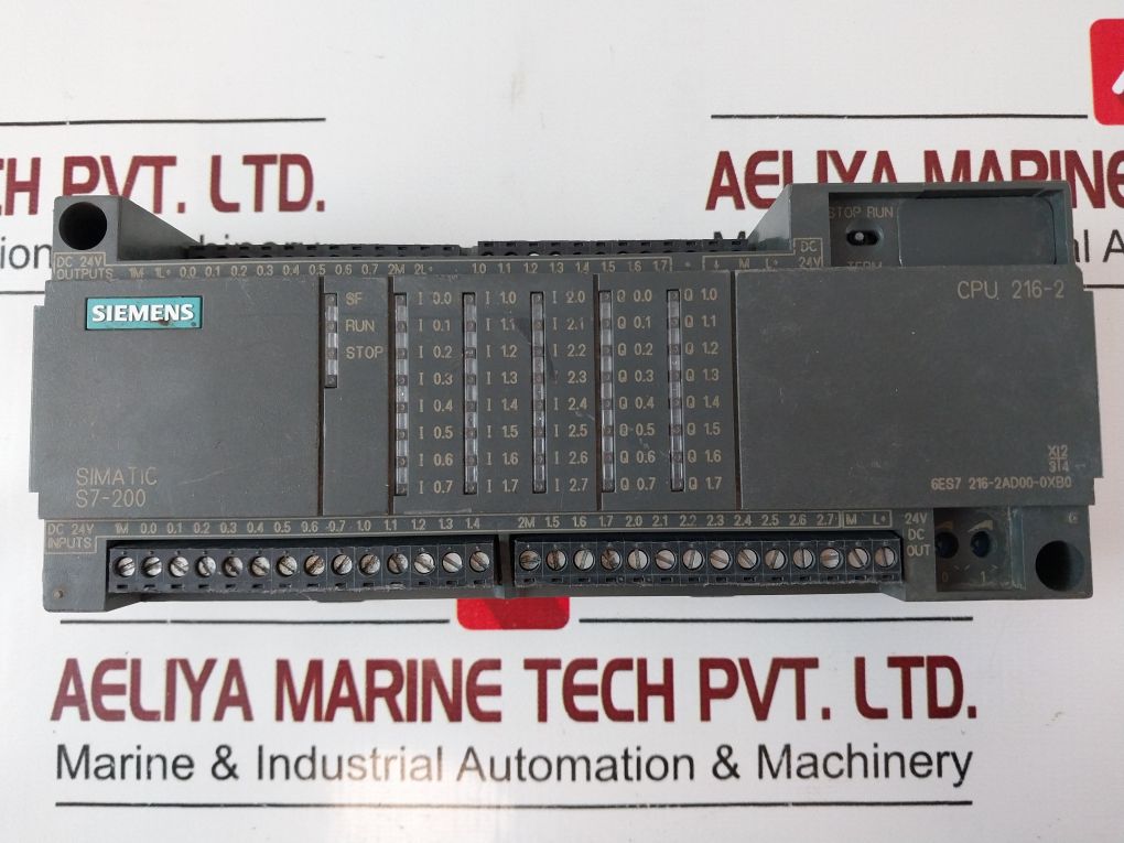 Siemens 6Es7 216-2Ad00-0Xb0 Plc Processor E-stand: 01
