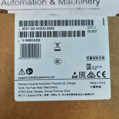 Siemens 6Es7 232-4Hb32-0Xb0 Analog Output Module
