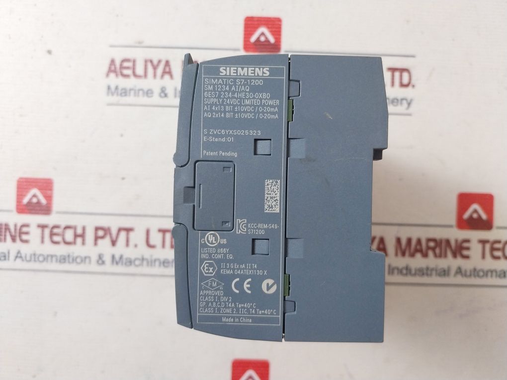 Siemens 6Es7 234-4He30-0Xb0 Analog I/O Module