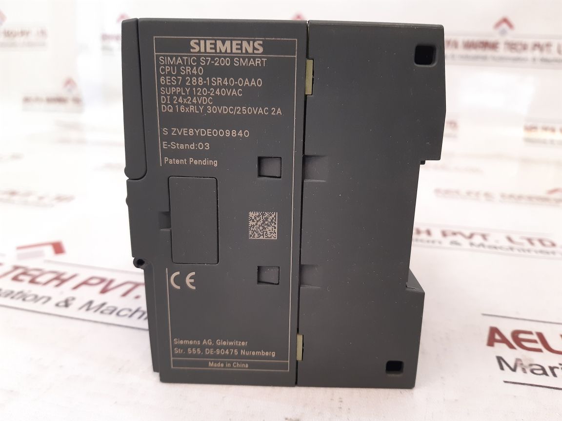 Siemens simatic s7-200 smart 6es7 288-1sr40-0aa0 analog output module