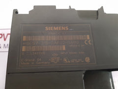 Siemens 6Es7 315-2Af02-0Ab0 Simatic S7 Cpu315-2 Dp Cpu Module 24V Dc 0.9A