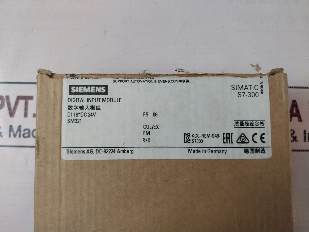 Siemens 6Es7 321-1Bh02-0Aa0