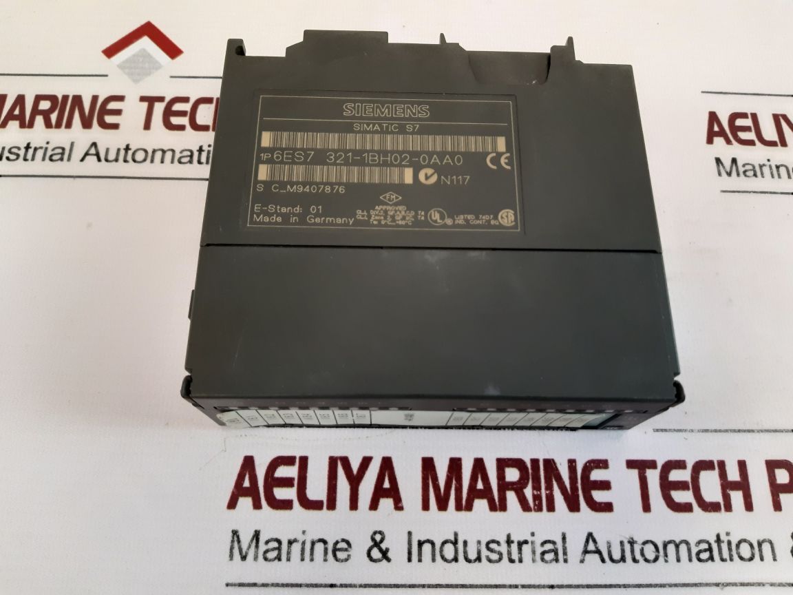 Siemens 6Es7 321-1Bh02-0Aa0 Input Module E-stand.01