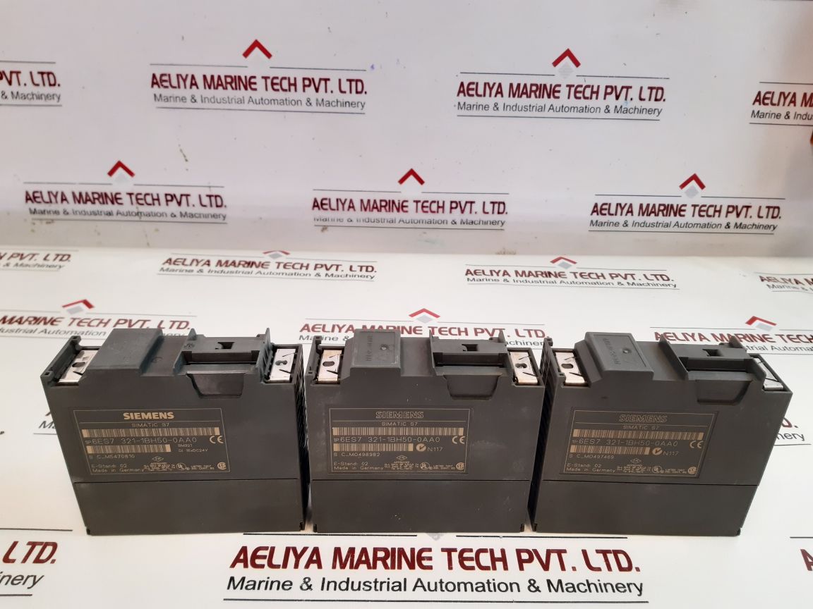 Siemens 6Es7 321-1Bh50-0Aa0 Simatic S7 Input Module E-stand: 02
