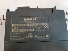 Siemens 6Es7 321-1Bh50-0Aa0 Simatic S7 Input Module E-stand: 02