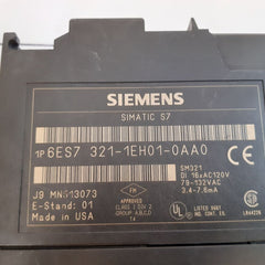 Siemens 6Es7 321-1Eh01-0Aa0 Input Module