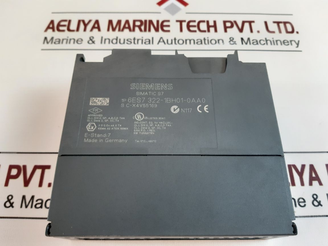 Siemens Simatic S7 6Es7 322-1Bh01-0Aa0 Output Module E-stand:7