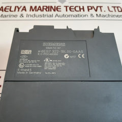 Siemens 6Es7 322-1Bl00-0Aa0 Digital Output Module E-stand: 5