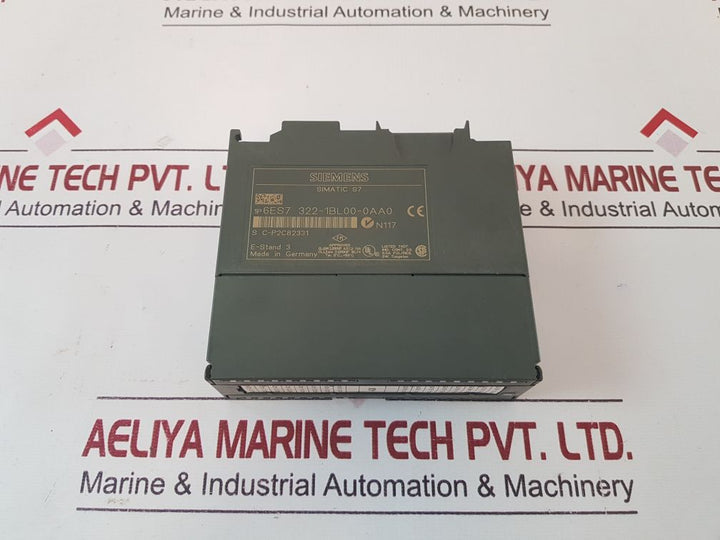 Siemens 6Es7 322-1Bl00-0Aa0 Simatic S7 Digital Output Module E-stand 3
