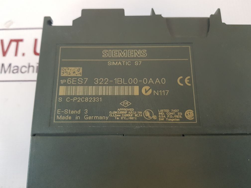 Siemens 6Es7 322-1Bl00-0Aa0 Simatic S7 Digital Output Module E-stand 3