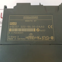 Siemens 6Es7 322-1Bl00-0Aa0 Simatic S7 Digital Output Module E-stand 3