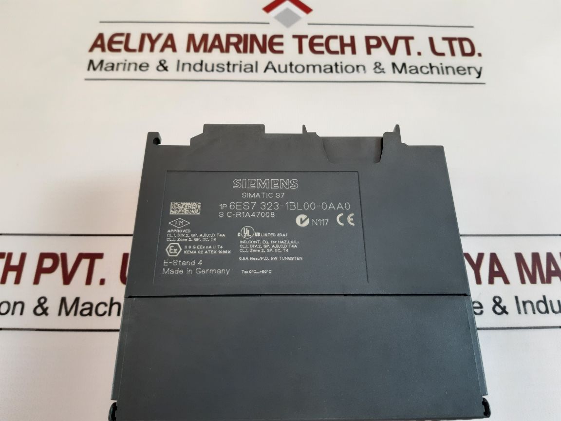 Siemens Simatic S7 6Es7 323-1Bl00-0Aa0 Digital I/O Module E-stand 4