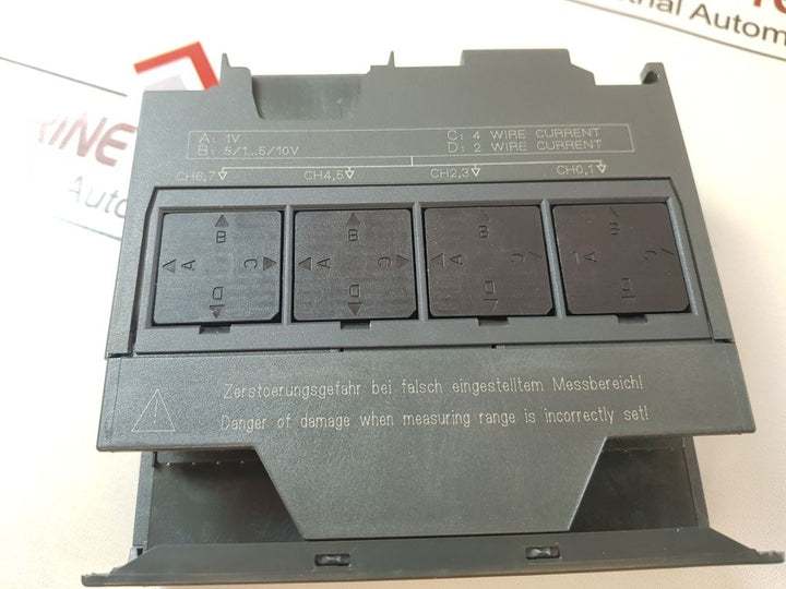 Siemens Simatic S7 6Es7 331-7Hf01-0Ab0 Analog Input Module
