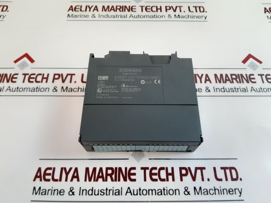 Siemens Simatic S7 6Es7 331-7Kb02-0Ab0 Analog Input Module E-stand:5