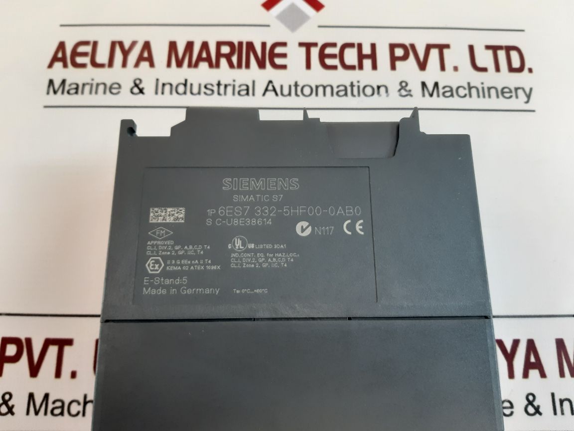 Siemens Simatic S7 6Es7 332-5Hf00-0Ab0 Analog Output Module