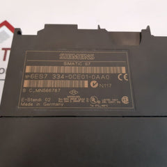 Siemens 6Es7 334-0Ce01-0Aa0 Analog Module E-stand.02