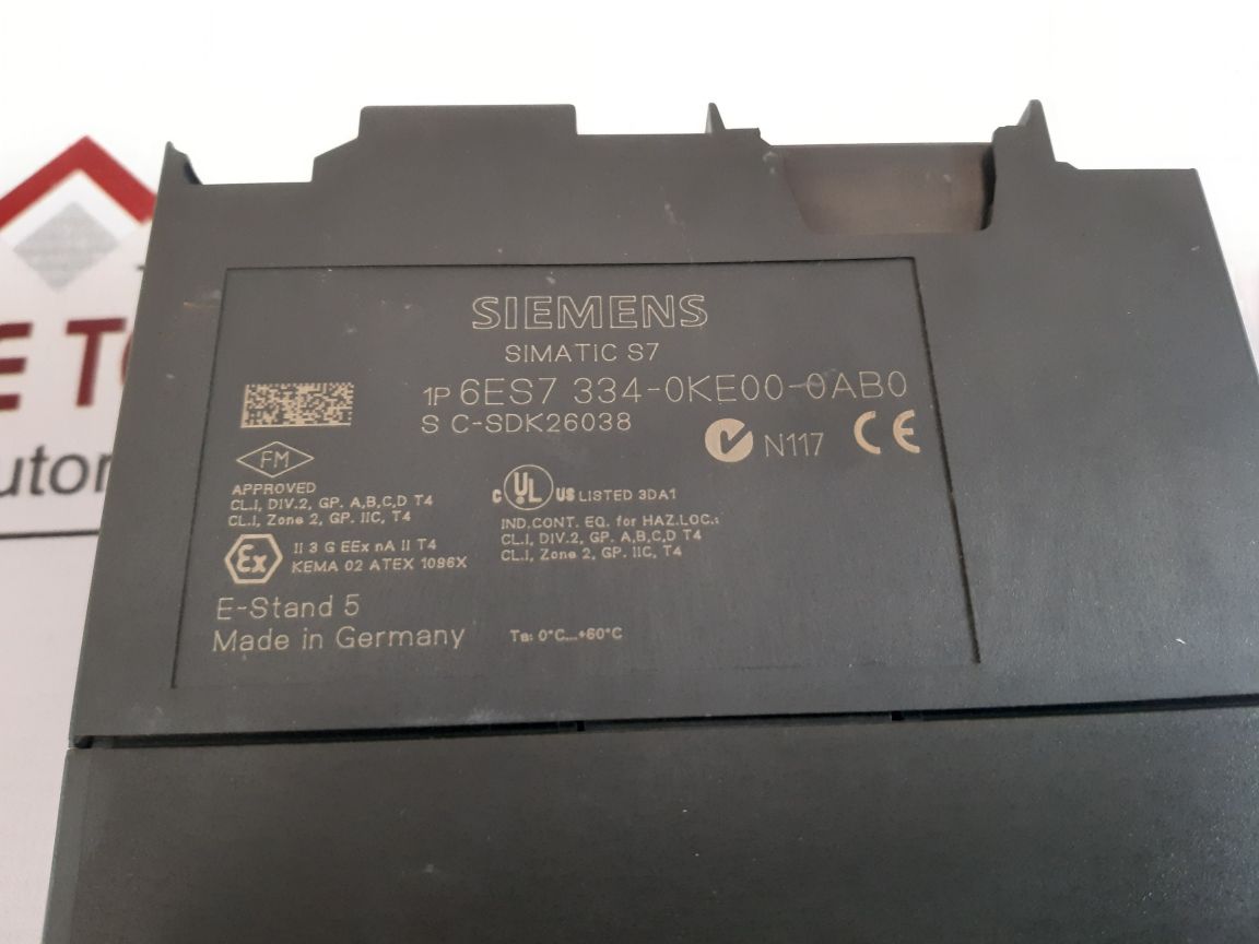 Siemens 6Es7 334-0Ke00-0Ab0