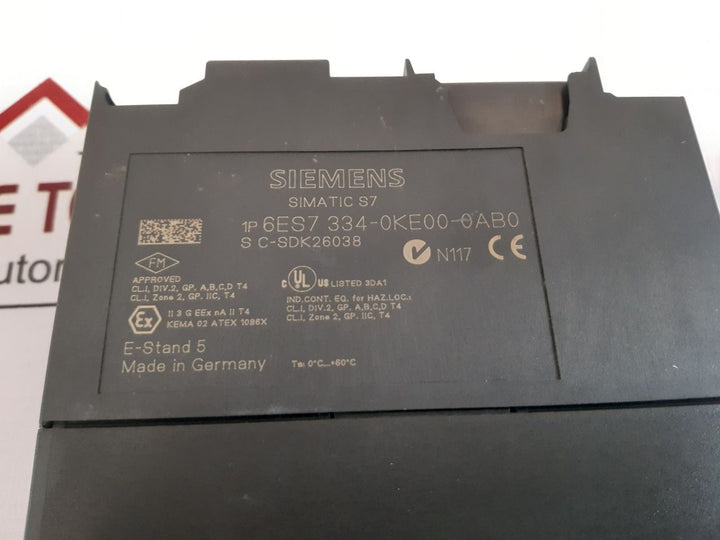 Siemens 6Es7 334-0Ke00-0Ab0