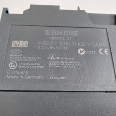 Siemens 6Es7 335-7Hg01-0Ab0 Analog I/O Module