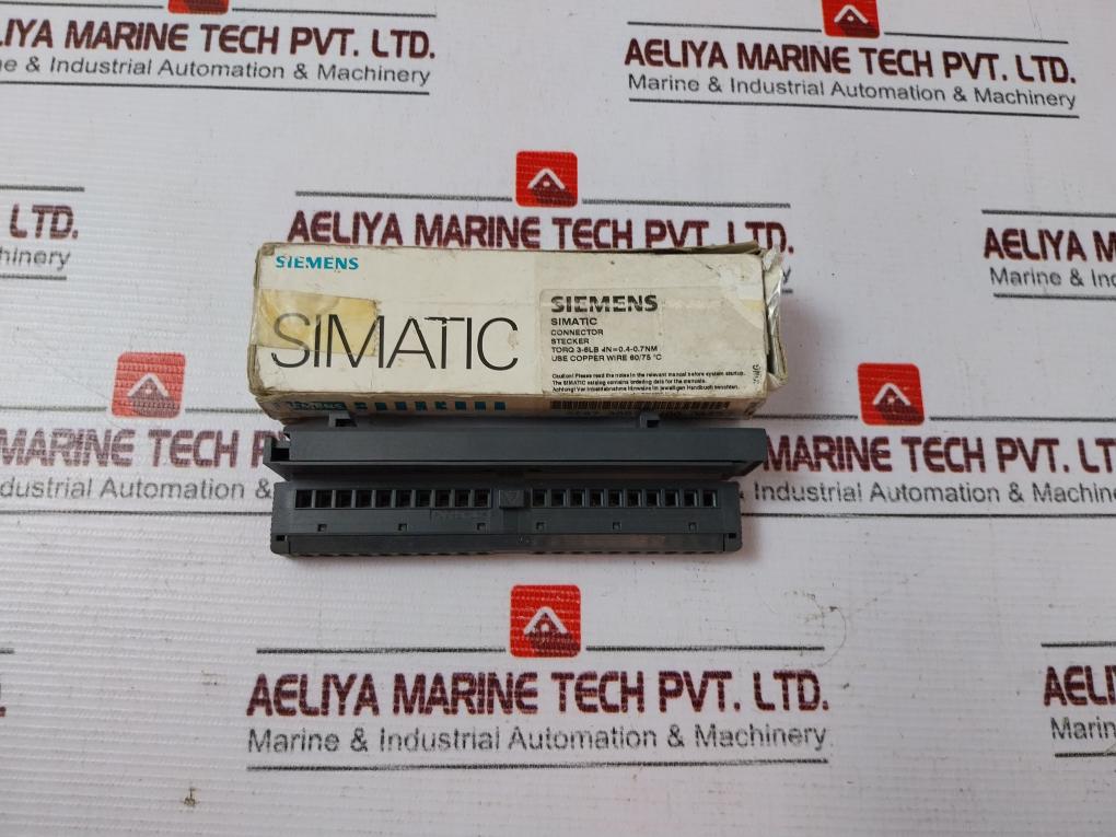 Siemens 6Es7 392-1Aj00-0Aa0 Simatic Front Connector