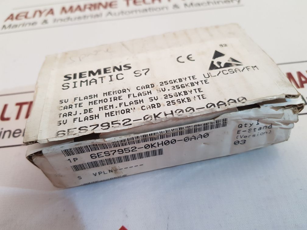 Siemens Simatic S7 6Es7 952-0Kh00-0Aa0 Memory Card