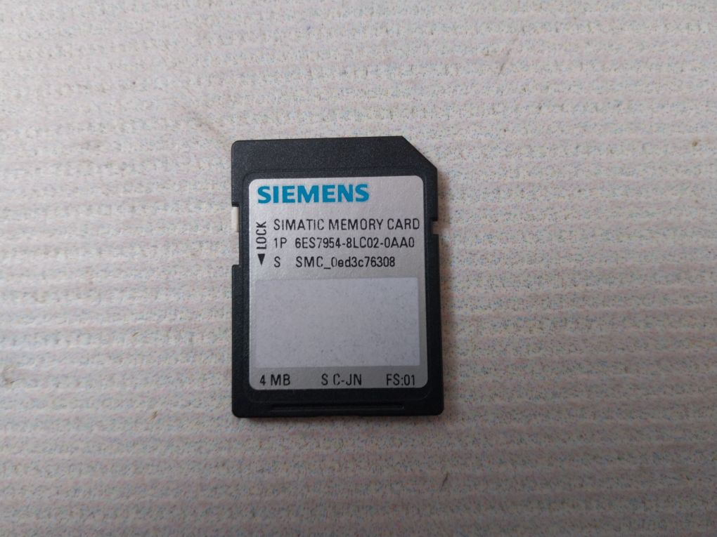 Siemens 6Es7 954-8Lc02-0Aa0 Simatic Memory Card