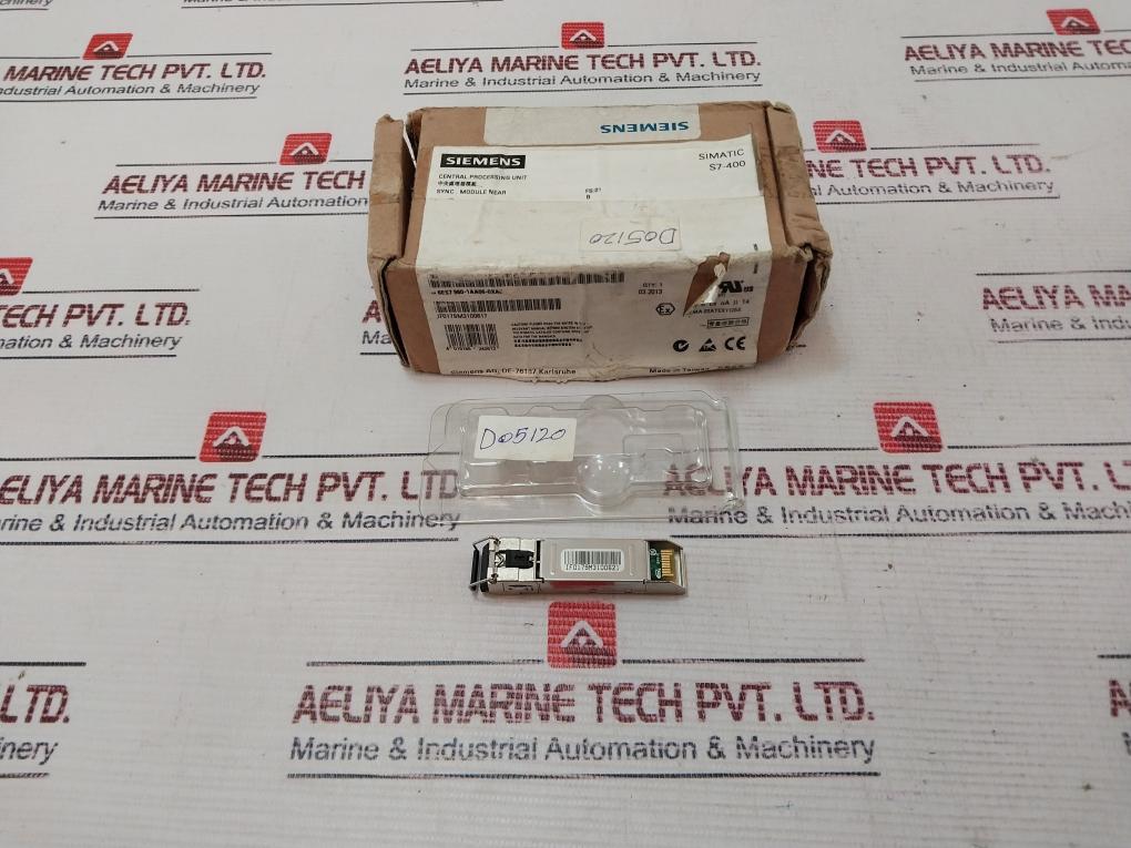 Siemens 6Es7 960-1Aa06-0Xa0 Simatic Central Processing Unit