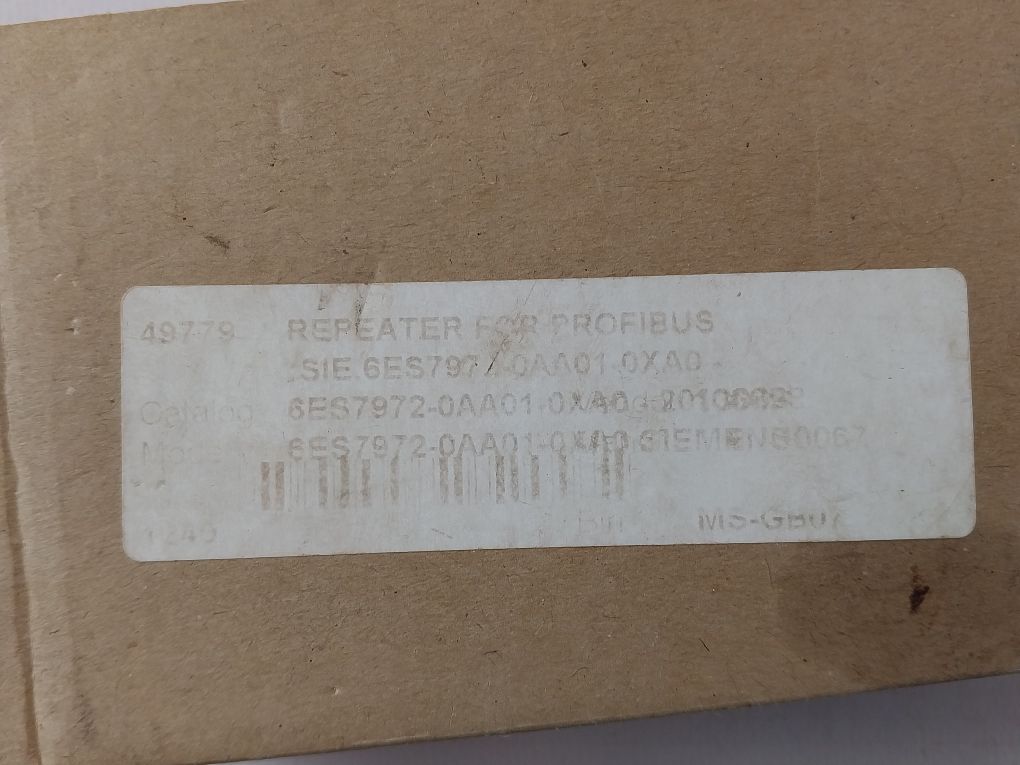 Siemens 6Es7 972-0Aa01-0Xa0