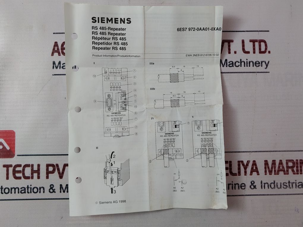 Siemens 6Es7 972-0Aa01-0Xa0