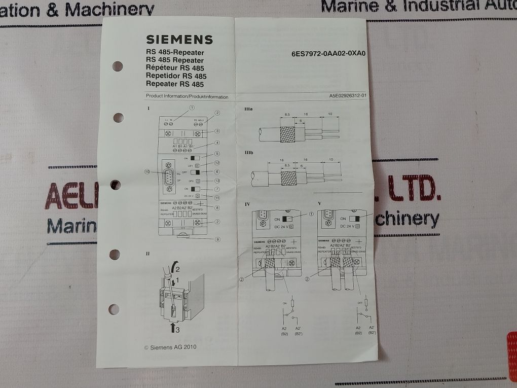 Siemens 6Es7 972-0Aa02-0Xa0
