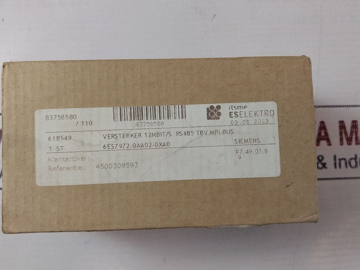 Siemens 6Es7 972-0Aa02-0Xa0
