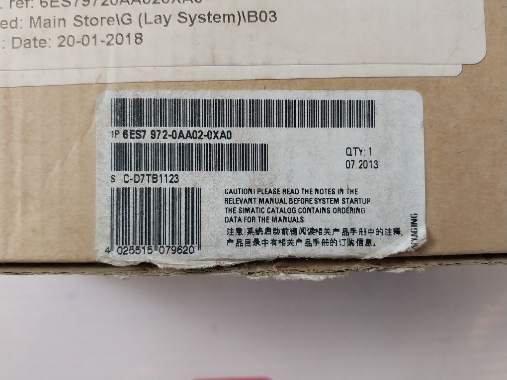 Siemens 6Es7 972-0Aa02-0Xa0