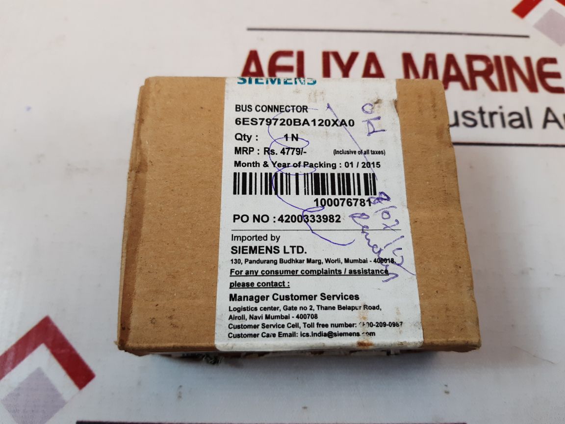 Siemens 6Es7 972-0Ba11-0Xa0 Profibus Connector
