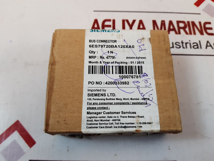 Siemens 6Es7 972-0Ba11-0Xa0 Profibus Connector