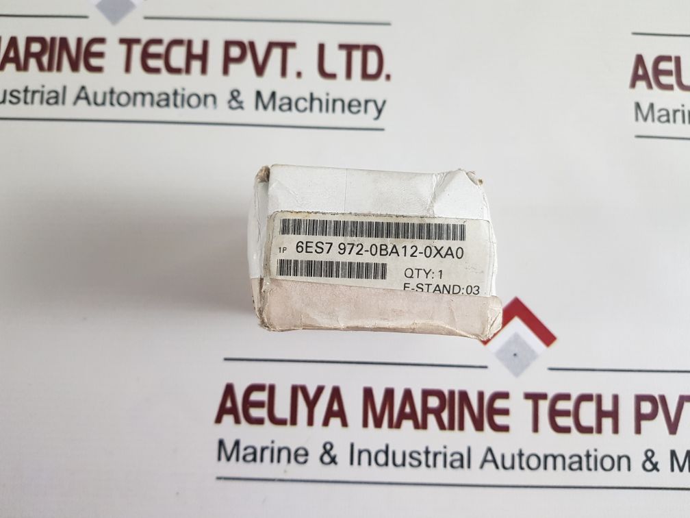 Siemens 6Es7 972-0Ba12-0Xa0 Profibus Connector E-stand: 03
