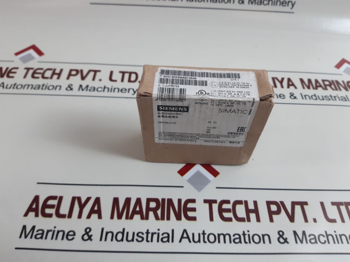 Siemens 6Es7 972-0Ba42-0Xa0 Bus Connector
