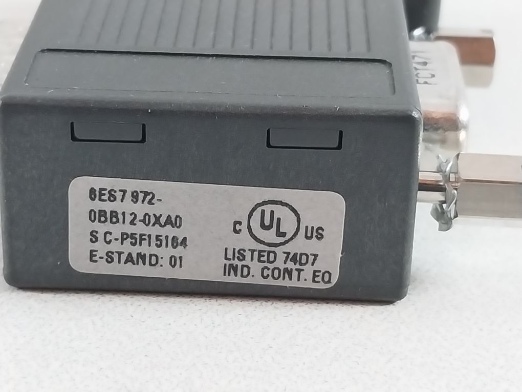 Siemens 6es7 972-0bb12-0xa0 profibus bus connector