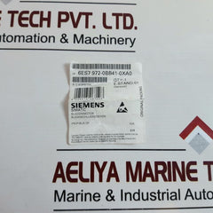 Siemens 6Es7 972-0Bb41-0Xa0 Profibus Dp Bus Connector