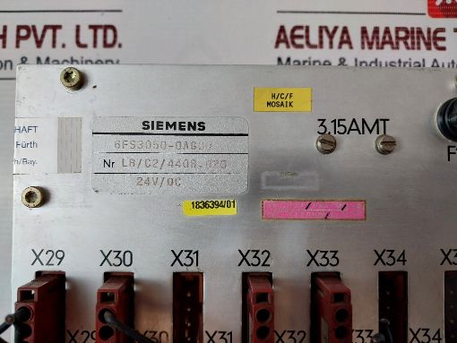 Siemens 6Fs3050-0Ag00 Control Unit