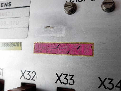 Siemens 6Fs3050-0Ag00 Control Unit