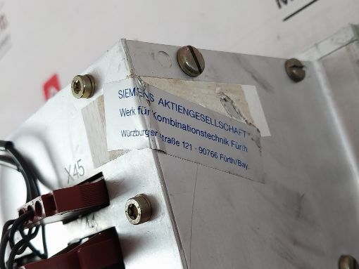 Siemens 6Fs3050-0Ag00 Control Unit