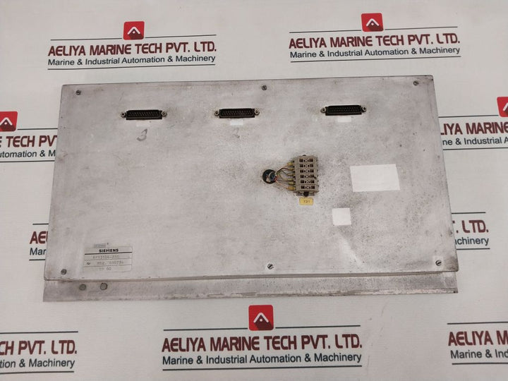 Siemens 6Fs3104-2Ag Test Panel