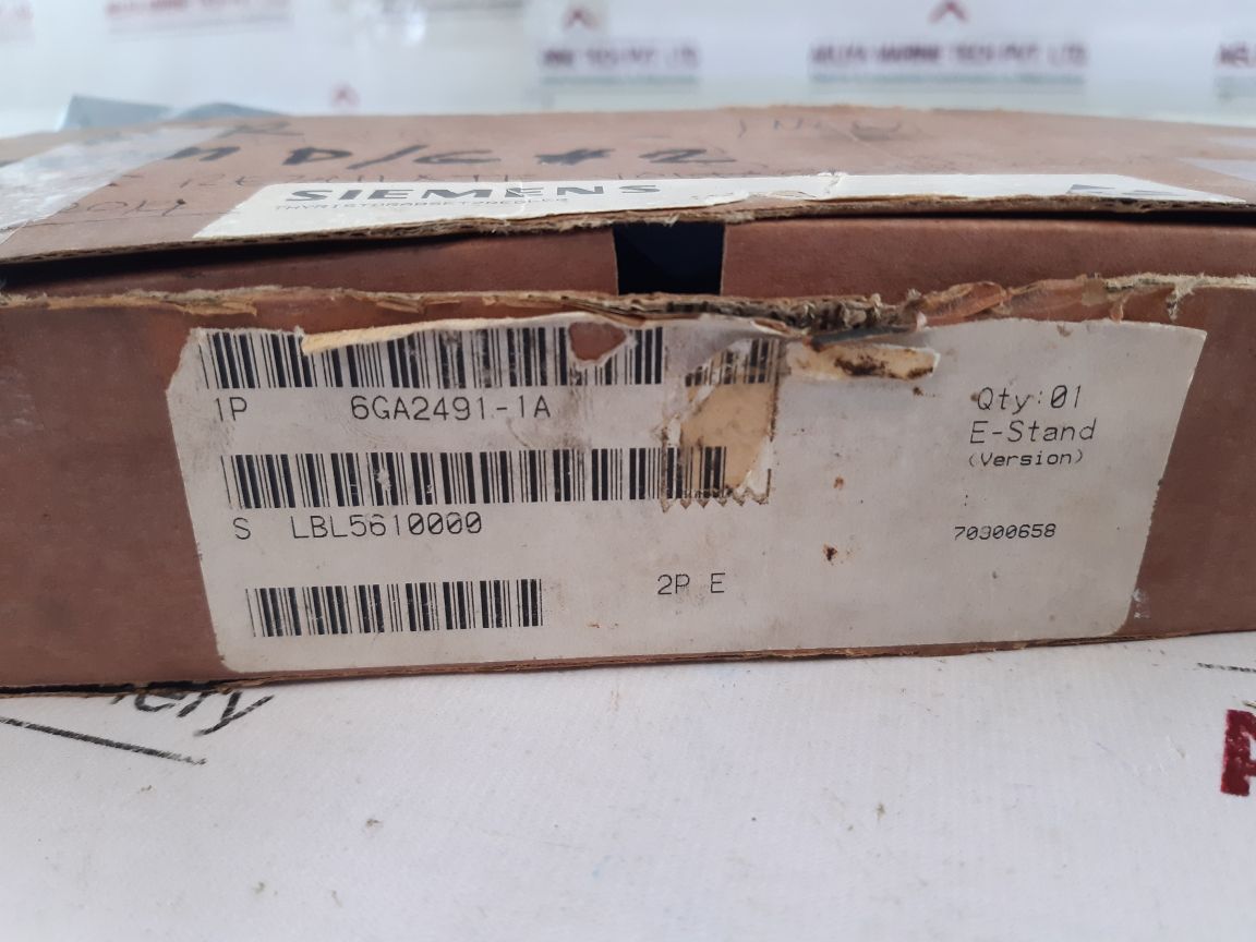 Siemens 6Ga2491-1A Automatic Voltage Regulator
