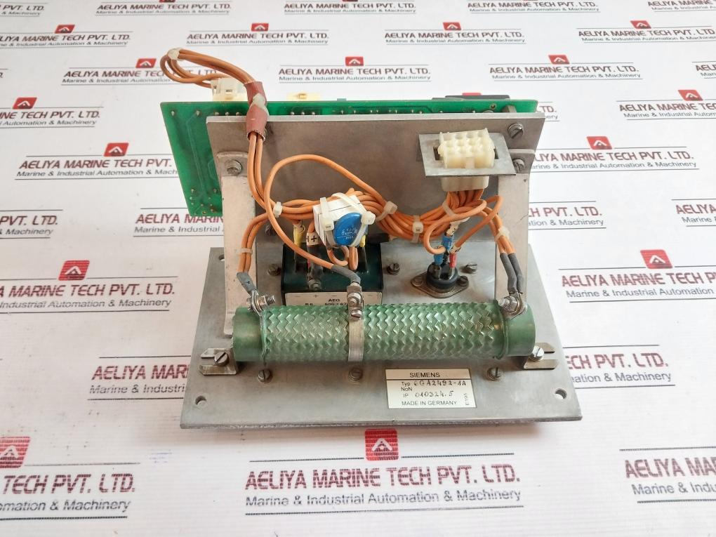 Siemens 6Ga2492-1A Automatic Voltage Regulator 6Ga2491/1A