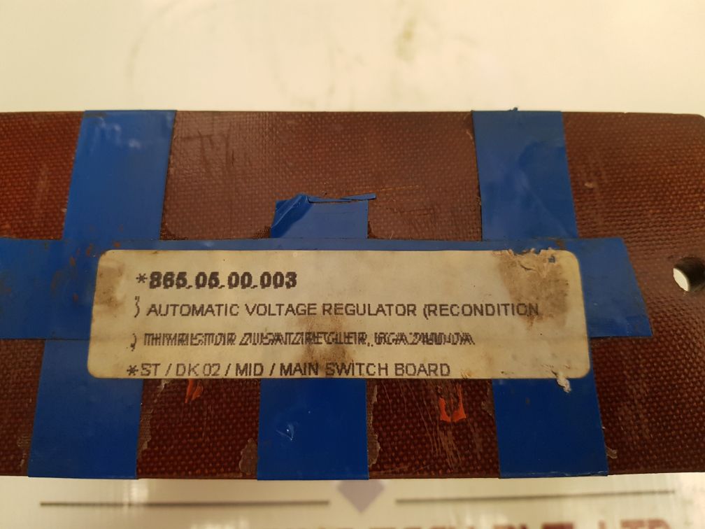 Siemens 6Ga 2490-0A Thyristor Voltage Regulator