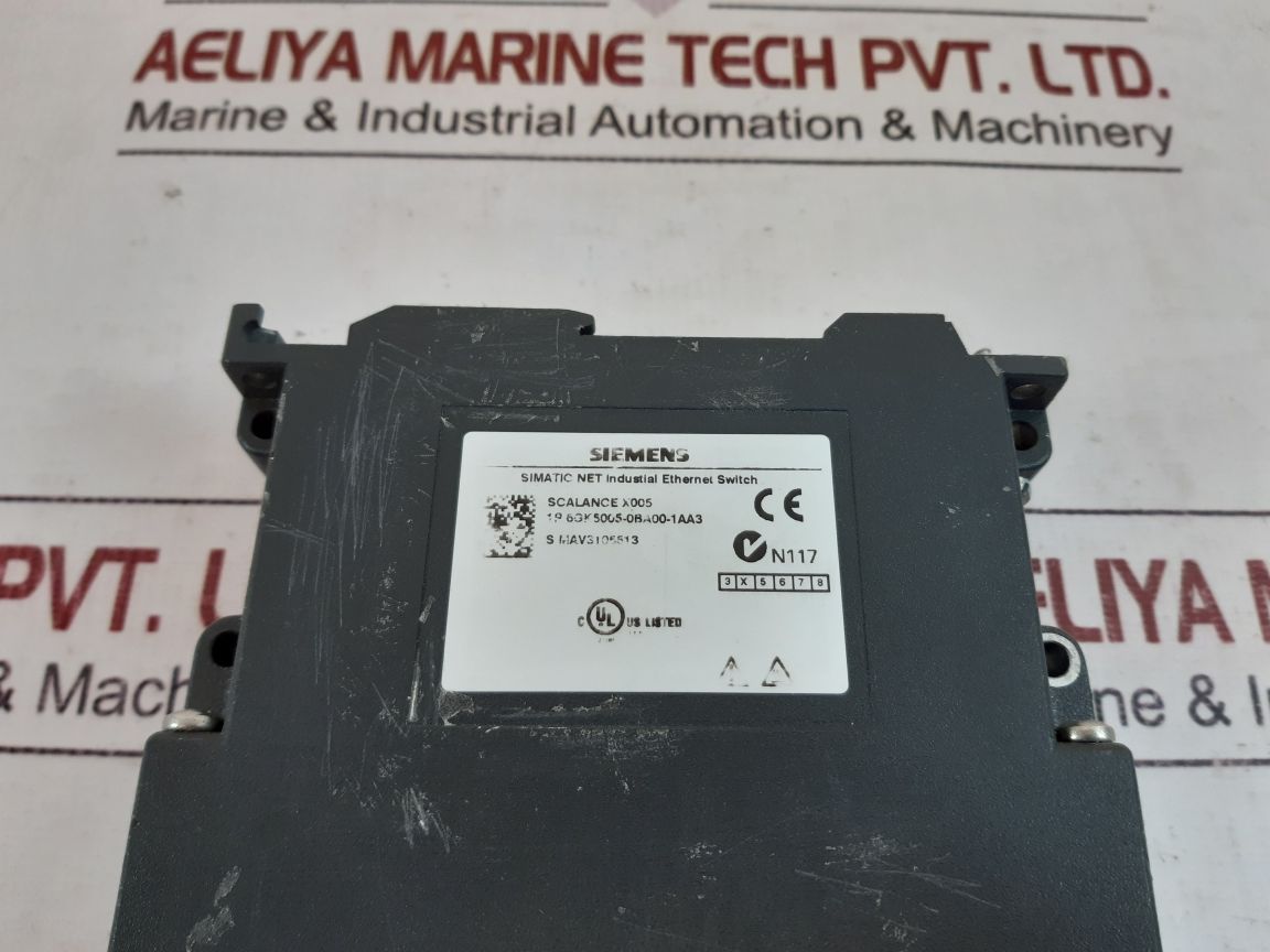 Siemens 6Gks005-0Ba00-1Aa3 Ethernet Switch