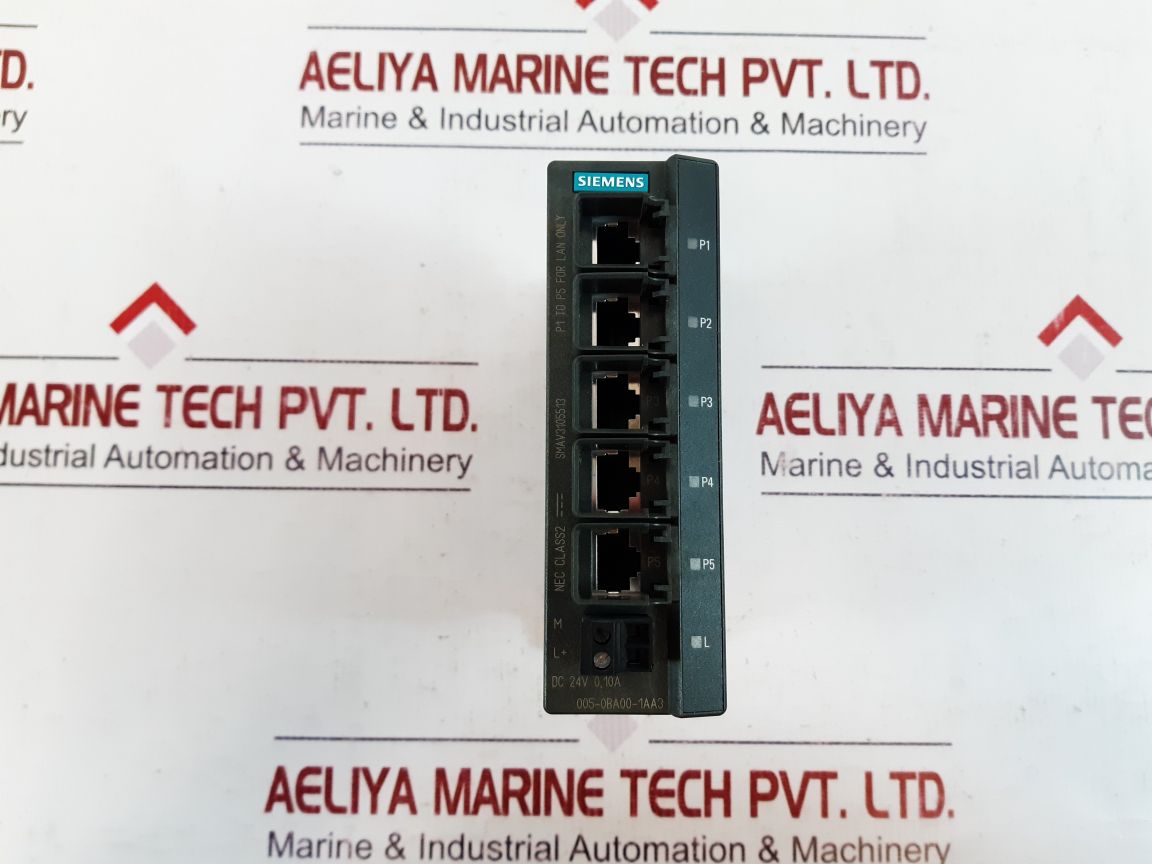 Siemens 6Gks005-0Ba00-1Aa3 Ethernet Switch