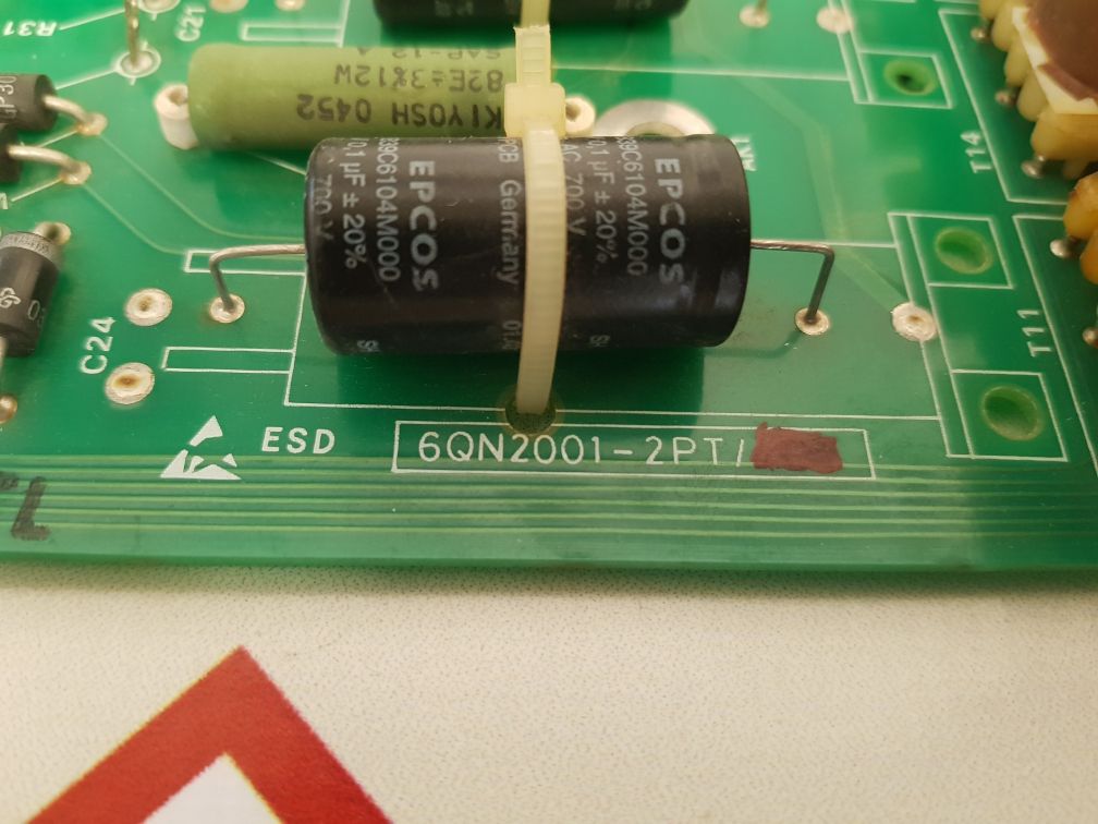 Siemens 6Qn2001-2Pt Pcb Card